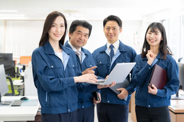電気工事、商業ビル等の施工管理の建設求人イメージ