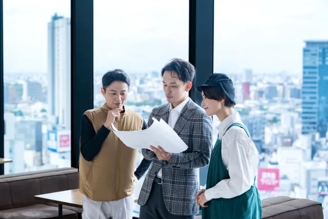 木造住宅設計における意匠・構図設計の建設求人イメージ