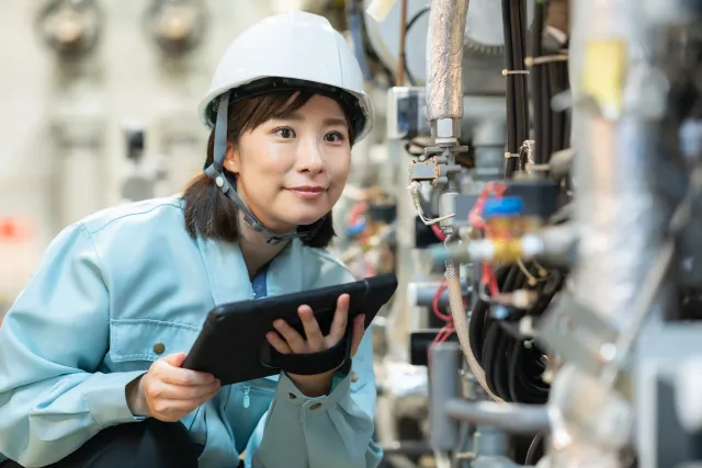 電気設備工事における電気設備施工管理の建設求人イメージ