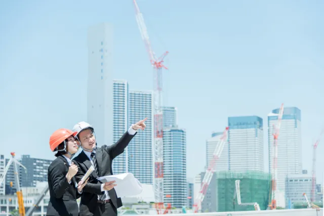 道路(RC造)の改修工事における土木施工管理の建設求人イメージ