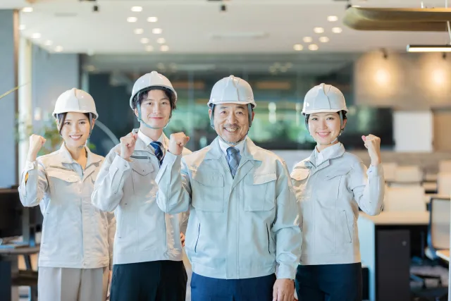 【直行直帰可】建築施工管理で現場を動かす高収入ポジションの建設求人イメージ