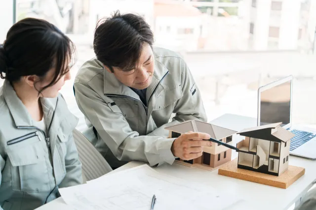 公共施設の意匠設計における建築設計の建設求人イメージ