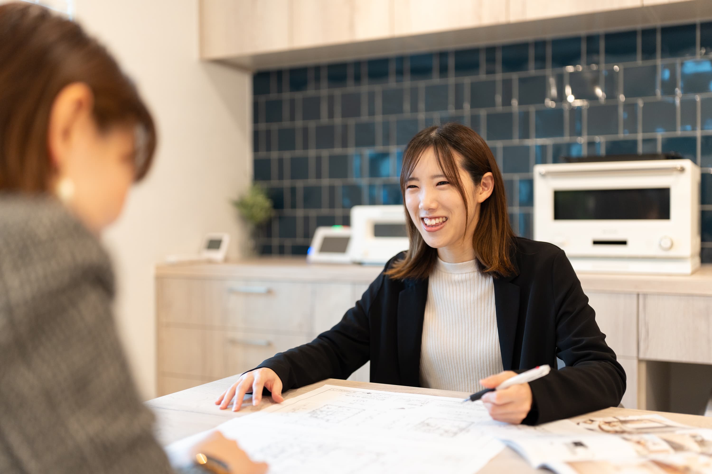 注文住宅の設計|設計業務に集中できる分業体制の建設求人イメージ