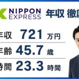 日本通運年収