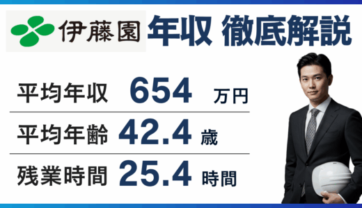 伊藤園の年収は683万円｜年代別・役職別・手取りを徹底解説