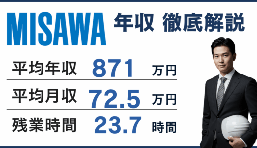 ミサワホームの年収は709万円｜同業8社との差と伸びしろ