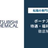 三菱ケミカルのボーナスは何ヶ月分？年収1,060万円の内訳